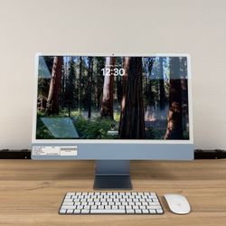 iMac 24 Inch 4.5K M1 8 Core*256GB SSD*8GB RAM