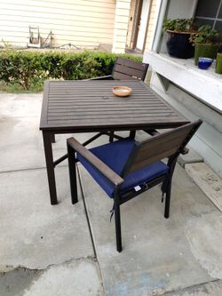 Table And 2 Chairs