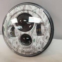 7″ DAYMAKER Replacement Big Money Design Projector HID LED Light Bulb Headlight Motorcycle Harley