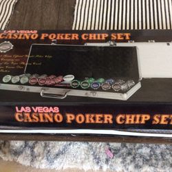 New Las Vegas Casino Poker Chip Set