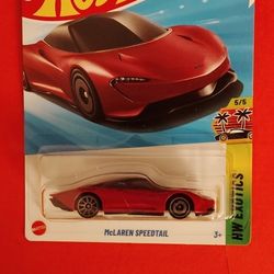 Hot Wheels McLaren Speedtail HW Exotics Red 5/5 2025