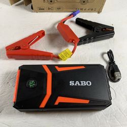 Portable Jump Starter 600A Peak 5V Battery NEW