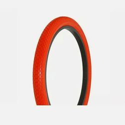 Bike Tires 24" RED NEW 24 X 2.125