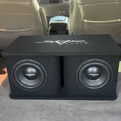 Skar subs 8s with amp $230