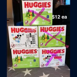 Huggies Wipes 