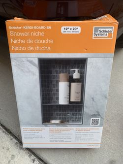 Shower Niche 12"x20