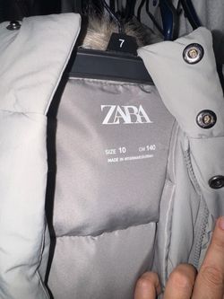 Light Gray Zara Jacket