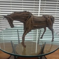 Driftwood Trotting Horse
