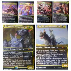 MTG Magic the Gathering cards Lot (3 double sided cards)