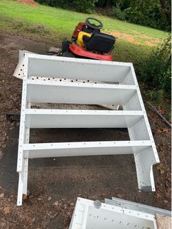 Commercial van shelving
