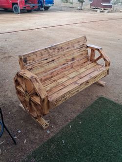 Rustic bench