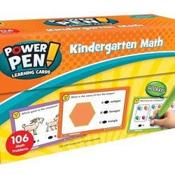 Power Pen Learning Cards: Kindergarten Math