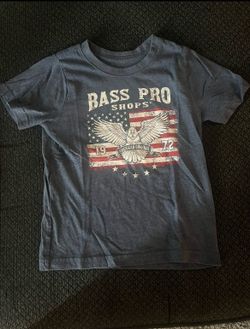 Boys bass pro shirt