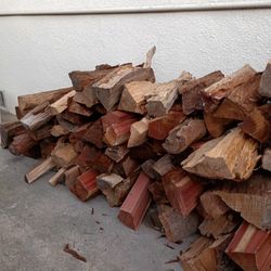 Dry Split Almond Mix Firewood!!!Ready Too Burn Seasoned Wood!!!