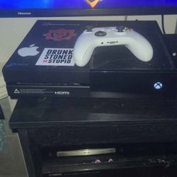 XBOX One With Controller And Cables