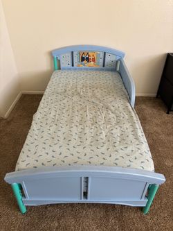 Bluey Toddler Bed with Mattress
