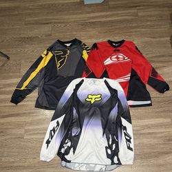 Motocross jersey lot