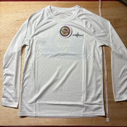 Kids boys/girls White long sleeve shirt with a unique design shark #longsleeve #UPF50+ A262 size S