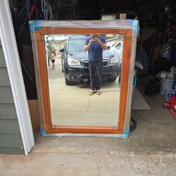  Custom Leather Wraper Mirrors 