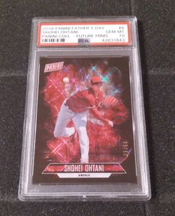 2018 Panini Father's Day Shohei Ohtani SP 29/50 Rookie Card PSA 10
