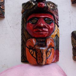 Hand Carved Tribal Masks