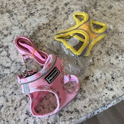 Small Pet Harness & Leash (2pk)
