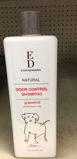 Ellen Degeneres odor control Shampoo/ grapefruit