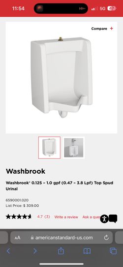American Standard Urinal