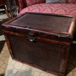 Wicker Chest/Coffee Table
