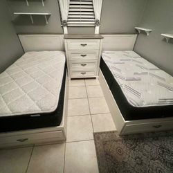 Double Twin Bed Set