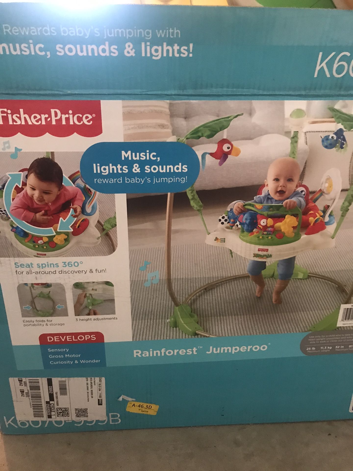 Fisher Price Rainforest Jumperoo