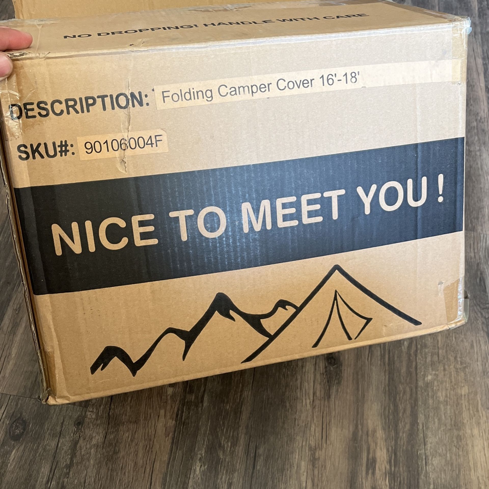 Folding Camper Cover 16’-18’