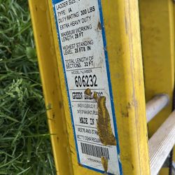 30 FOOT FIBERGLASS LADDER