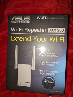 New Asus Wi-Fi Repeater AC1200
