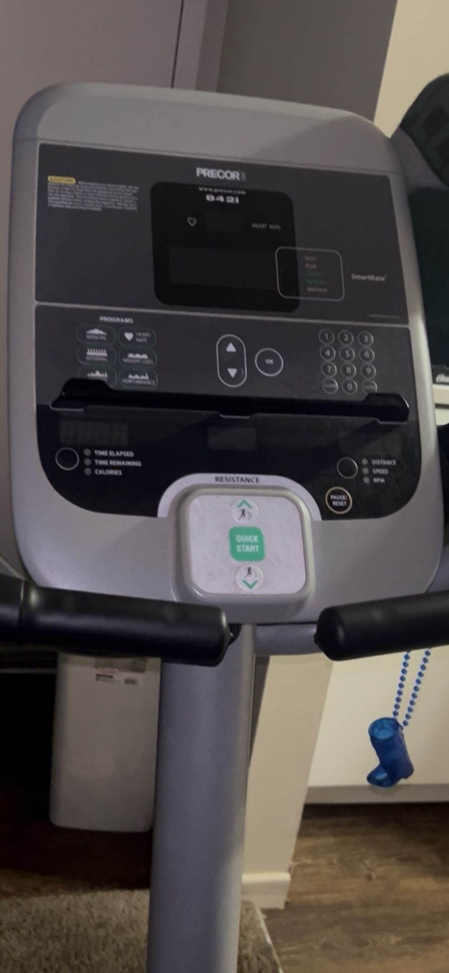 Precor 842i Upright Bike