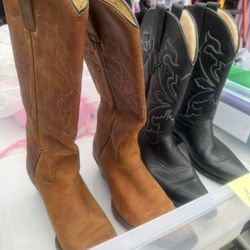 Cowboy Boots! 🔥 Authentic Rudel & El Canelo – Real Leather, Great Condition!