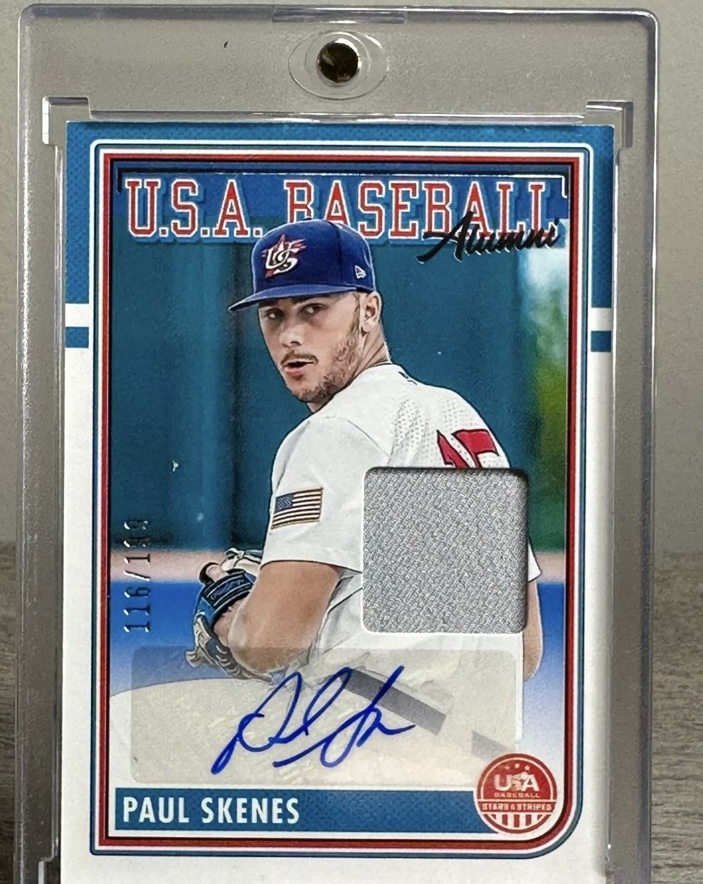 Paul Skenes Panini Patch Auto 116/199 for Sale in West Covina, CA 