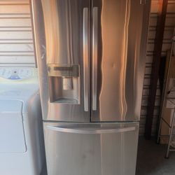 Kenmore Stainless Steel Refrigerator And Freezer