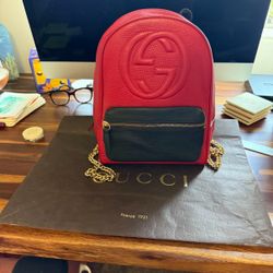 Gucci Soho Chain Backpack