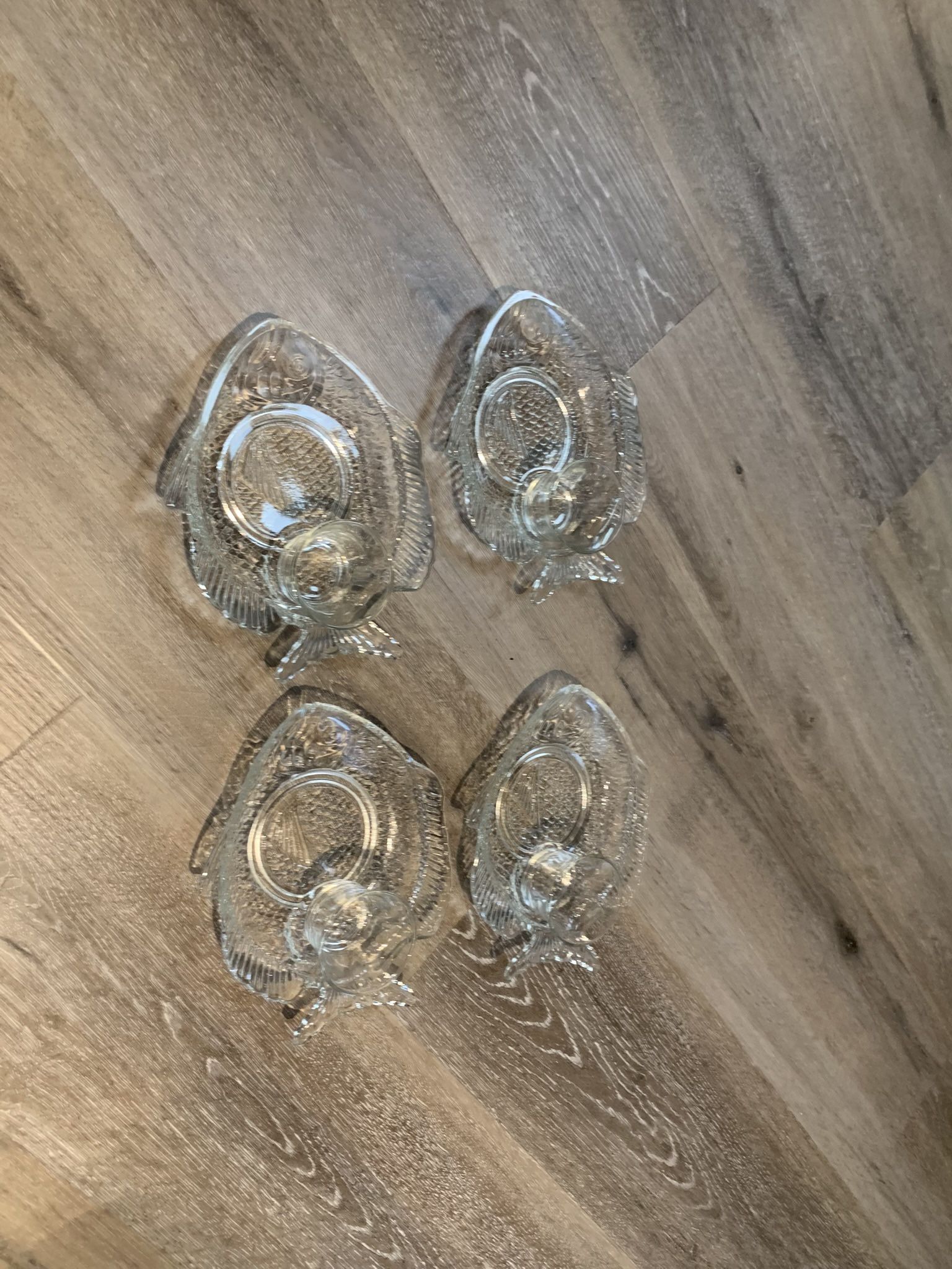 Vintage Fish Glass 