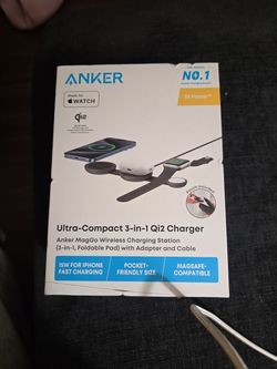 ANKER Ultra-Compact 3-in-1 Qi2 Charger