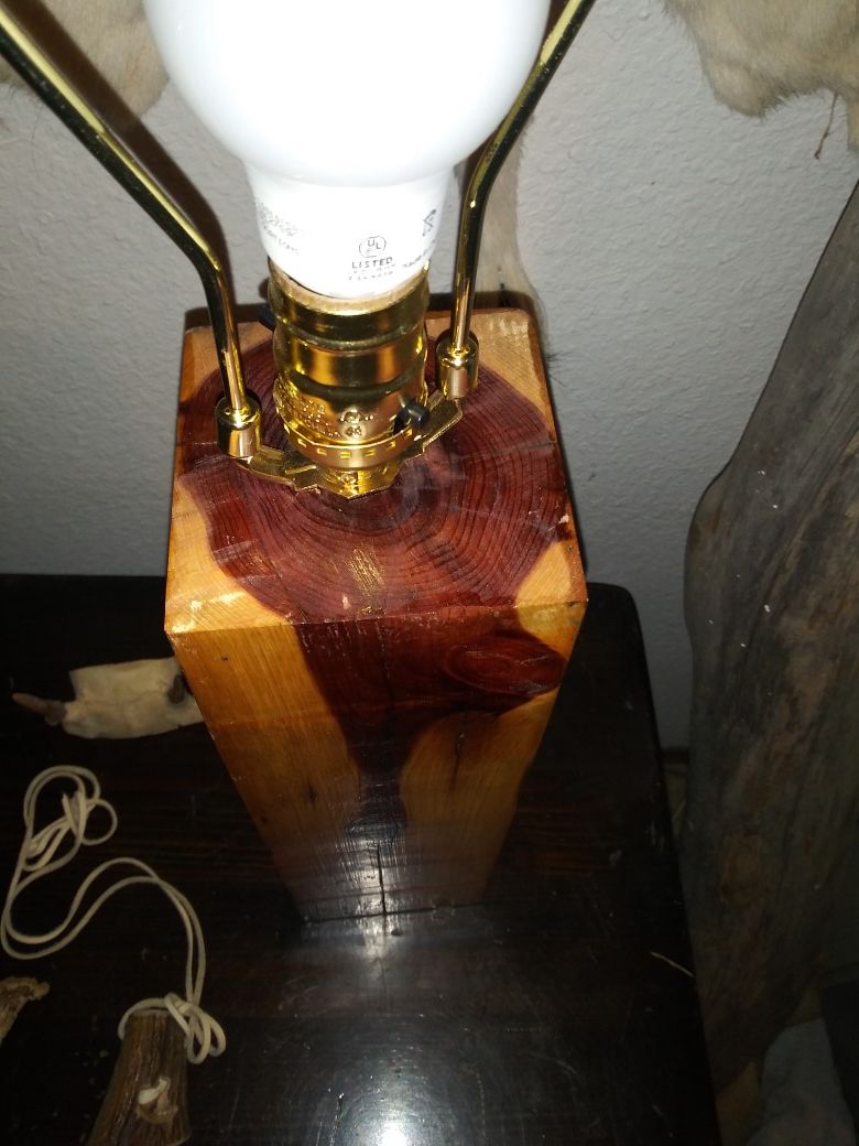 Farm Repurposed Barn Beam Lamp