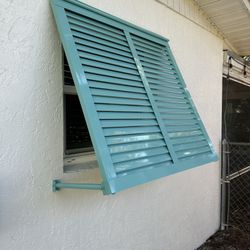 Decorative Bahama shutters