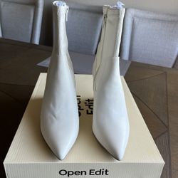 Open Edit Jimmie Pointed Toe Wedge Bootie ( Women) 