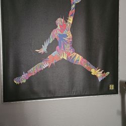MJ "Jordan" Canvas Wall Art