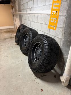 3- FUEL BOOST WHEELS AND TIRES
