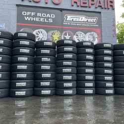 215-60-16 Tires 330$ Installed Balance 