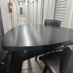 Juego De Comedor De 4 Puestos 