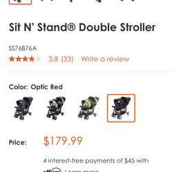 Babytrend Double Stroller