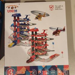 UNIH Kids Garage Toy Set